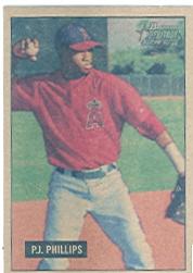 2005 Bowman Heritage Mahogany #243 P.J. Phillips