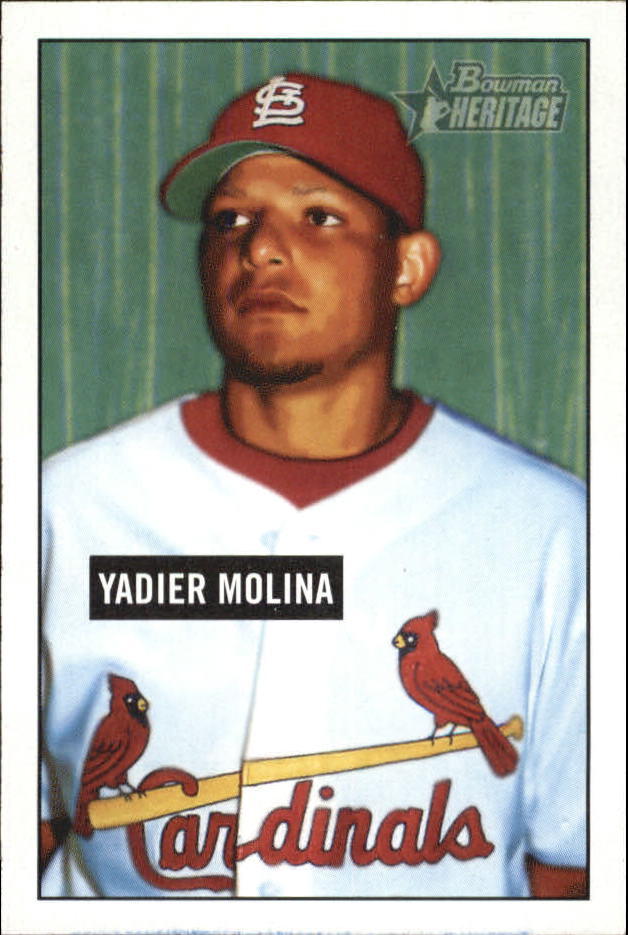 2005 Bowman Heritage Mini #85 Yadier Molina