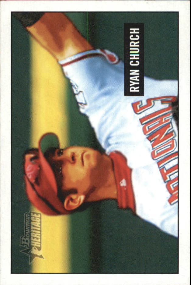 2005 Bowman Heritage Mini #97 Ryan Church