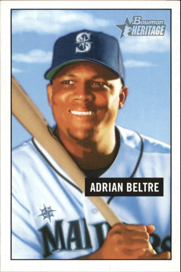 2005 Bowman Heritage Mini #113 Adrian Beltre