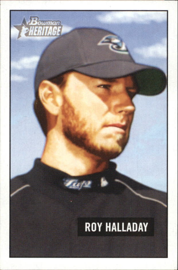 2005 Bowman Heritage Mini #195 Roy Halladay