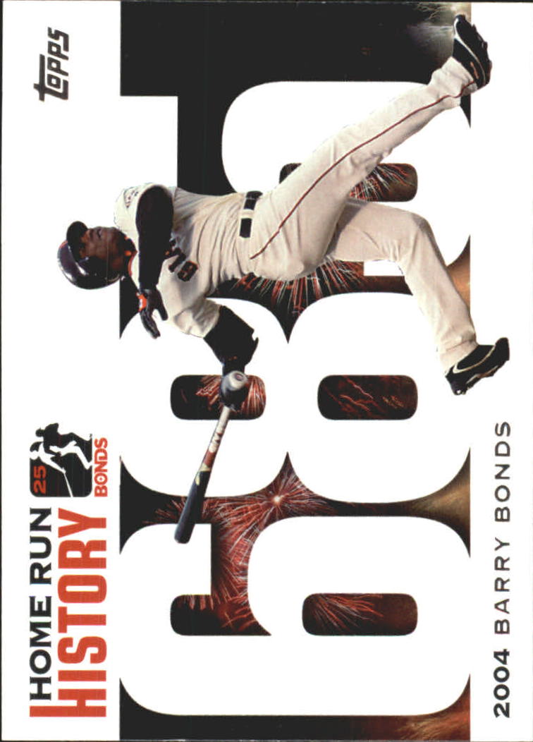 2005 Topps Barry Bonds Home Run History #685 Barry Bonds HR685
