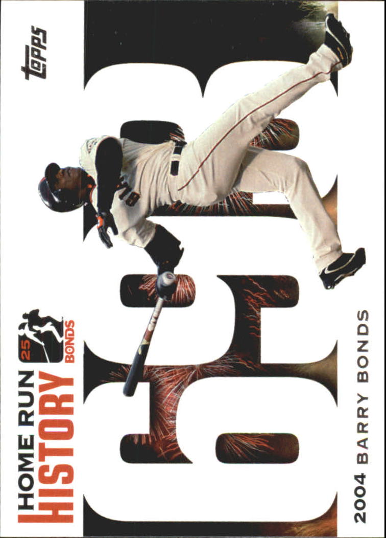 2005 Topps Barry Bonds Home Run History #693 Barry Bonds HR693
