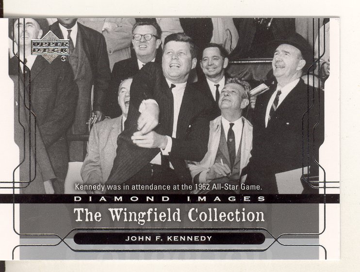 2005 Upper Deck Wingfield Collection #17 John F. Kennedy