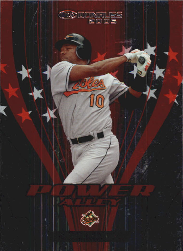 2005 Donruss Power Alley Red #17 Miguel Tejada
