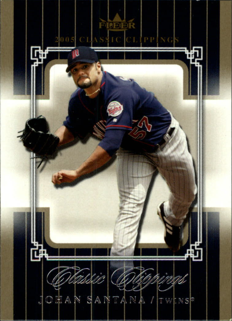 2005 Classic Clippings #69 Johan Santana