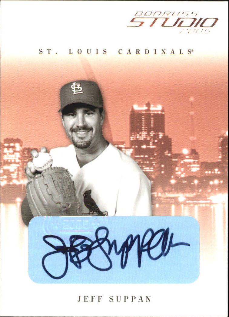 2005 Studio Autographs #260 Jeff Suppan