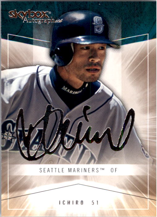 2005 SkyBox Autographics #48 Ichiro Suzuki