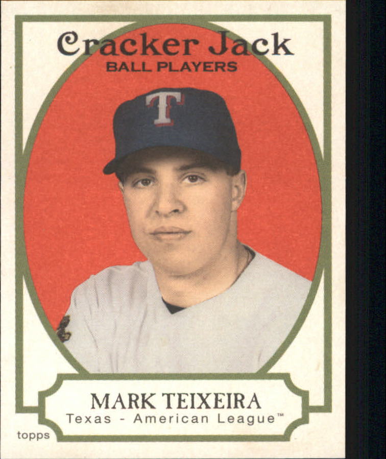 2005 Topps Cracker Jack Mini Red #22 Mark Teixeira