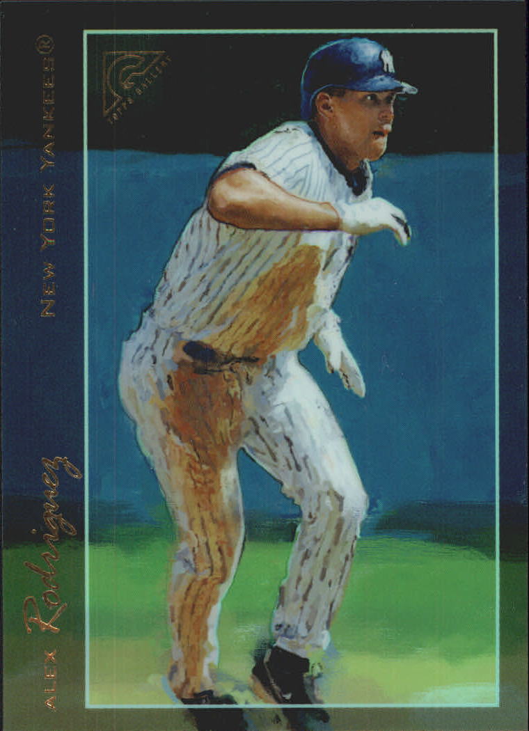 2005 Topps Gallery Artist's Proof #1A A.Rodriguez White Glv