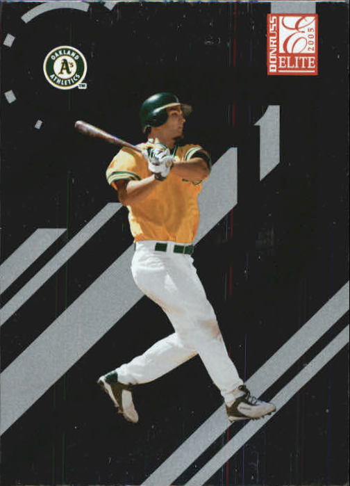 2005 Donruss Elite #107 Eric Chavez