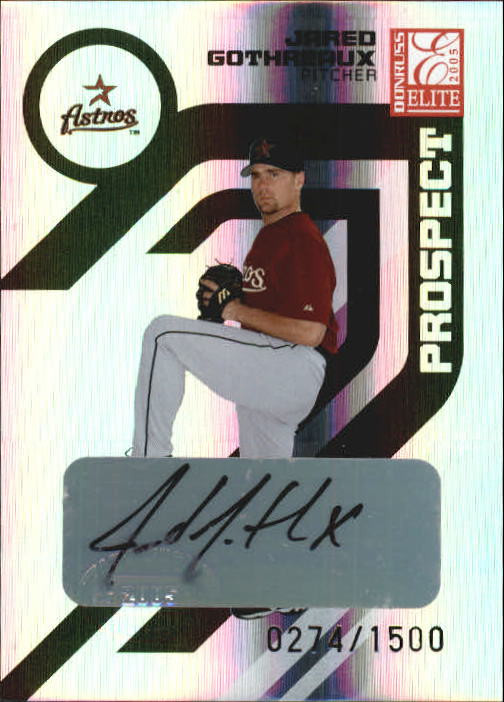 2005 Donruss Elite #186 J.Gothreaux AU/1500 RC