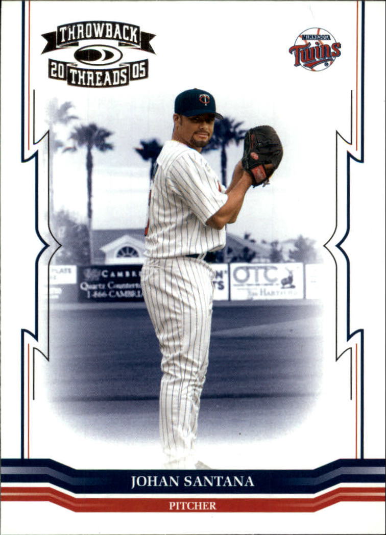 2005 Throwback Threads #57 Johan Santana