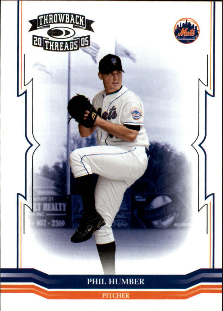 2005 Throwback Threads #90 Phil Humber RC