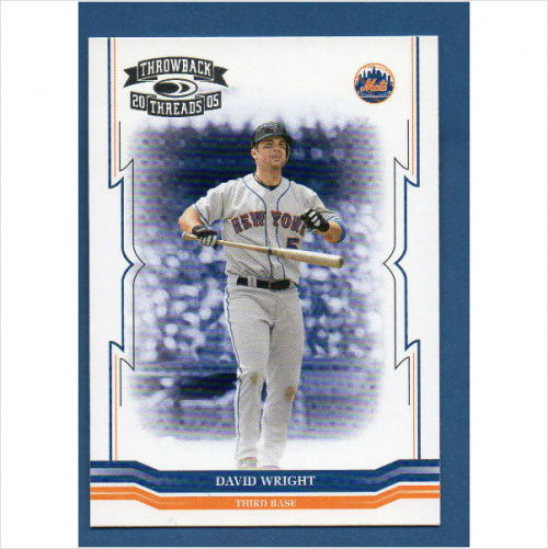 2005 Throwback Threads #118 David Wright