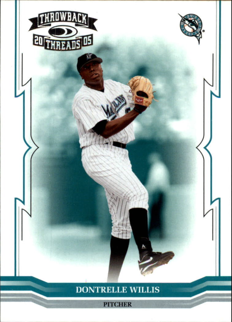 2005 Throwback Threads #135 Dontrelle Willis