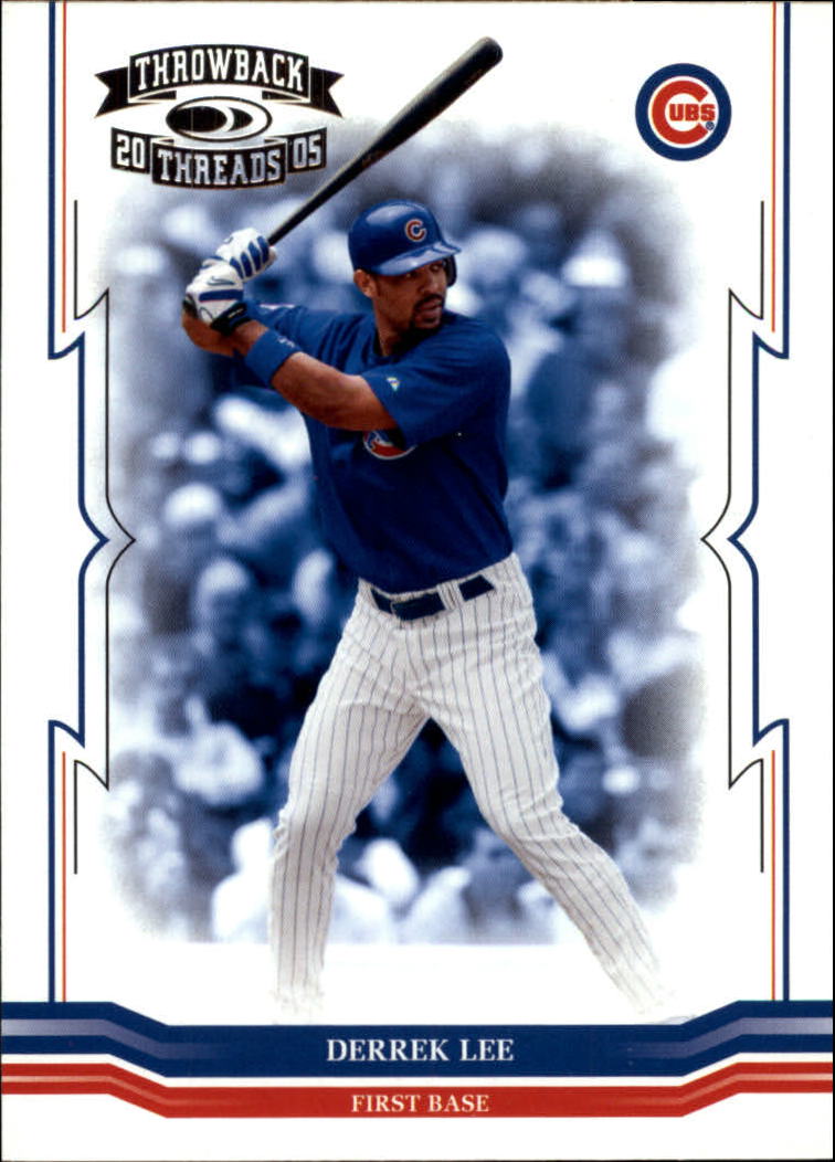 2005 Throwback Threads #176 Derrek Lee