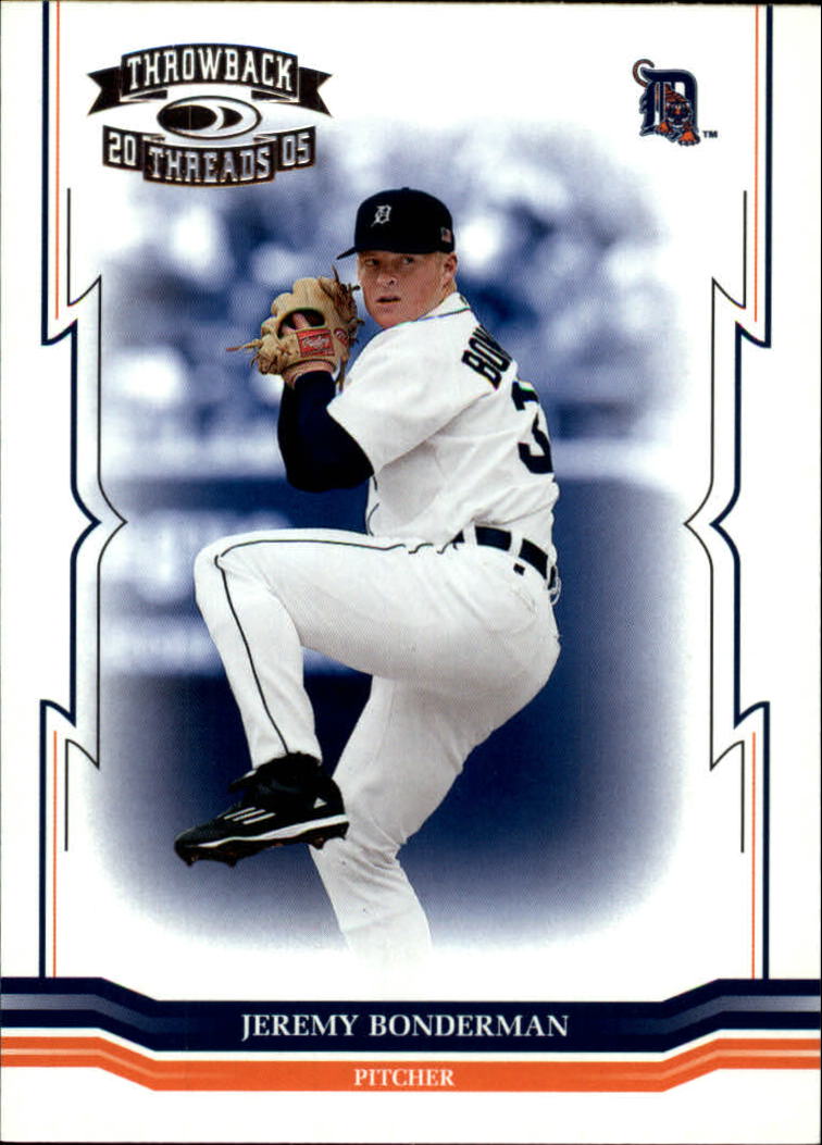 2005 Throwback Threads #233 Jeremy Bonderman