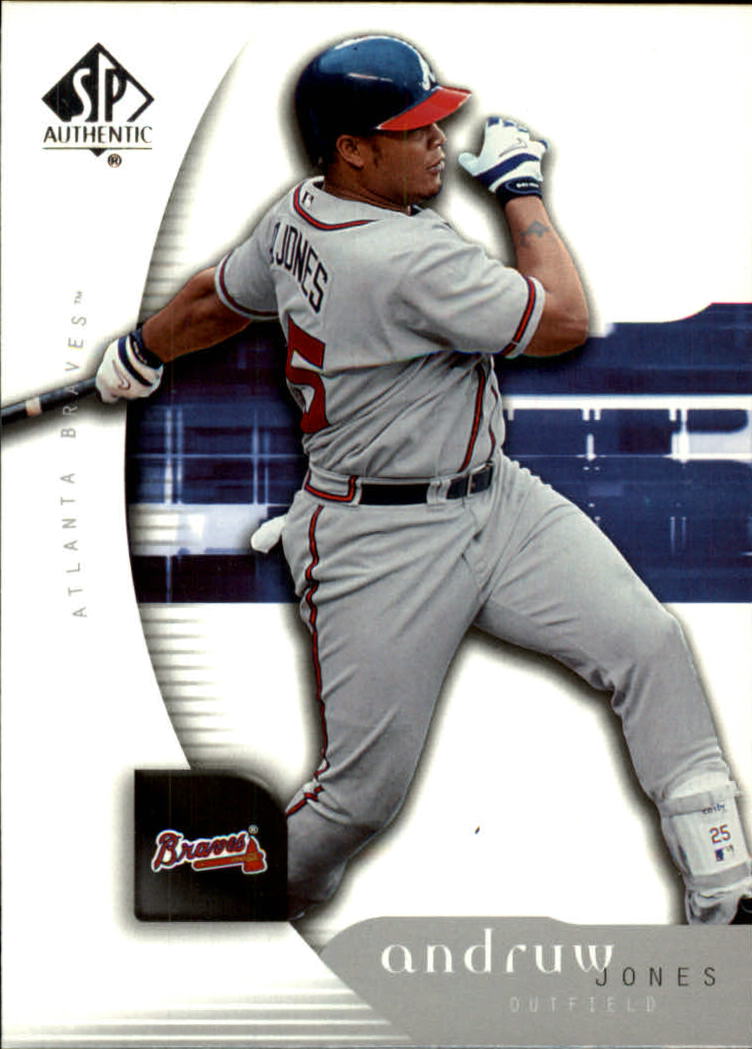 2005 SP Authentic #9 Andruw Jones