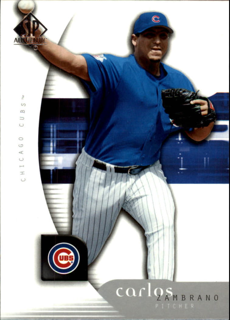 2005 SP Authentic #19 Carlos Zambrano