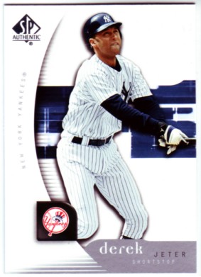 2005 SP Authentic #31 Derek Jeter