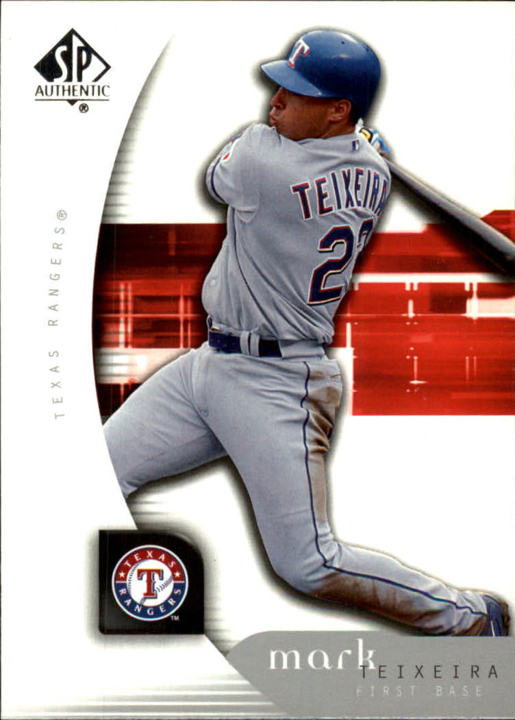 2005 SP Authentic #66 Mark Teixeria