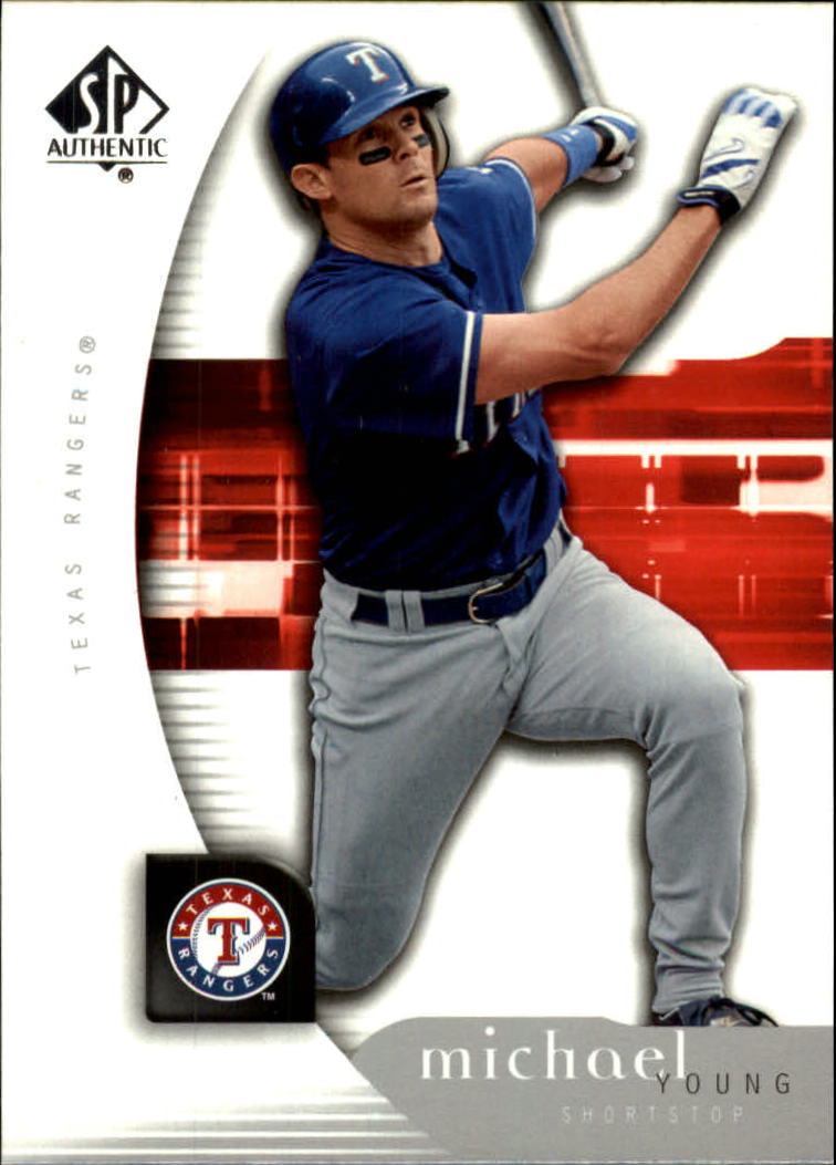 2005 SP Authentic #68 Michael Young