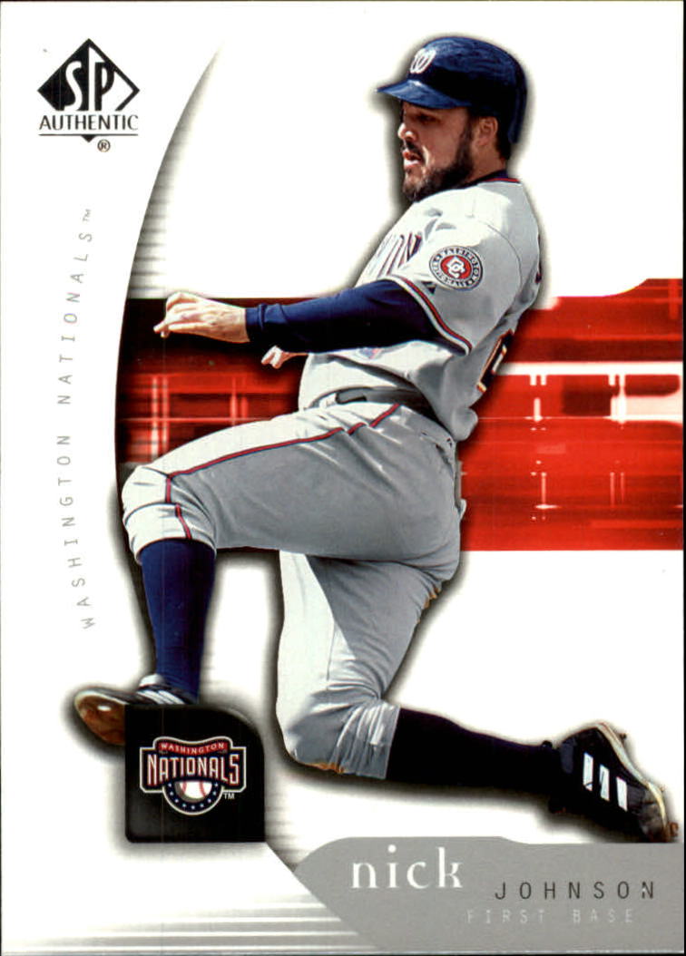 2005 SP Authentic #75 Nick Johnson