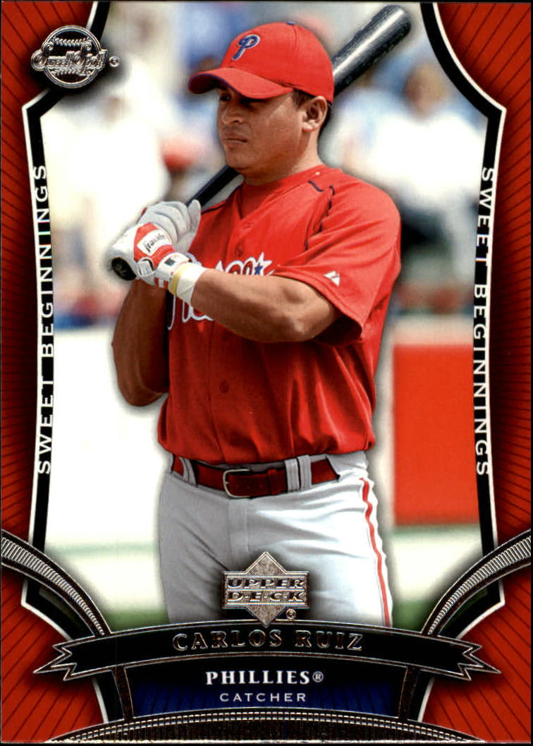 2005 Sweet Spot #98 Carlos Ruiz SB RC