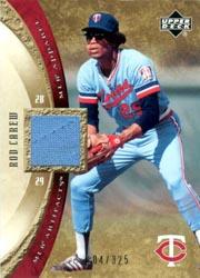 2005 Artifacts AL/NL Artifacts #RCA Rod Carew Jsy/325