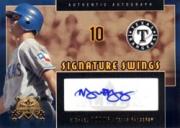 2005 National Pastime Signature Swings Gold #MY Michael Young/100