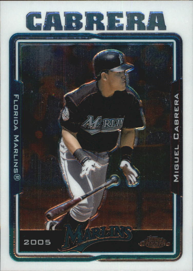 2005 Topps Chrome #92 Miguel Cabrera
