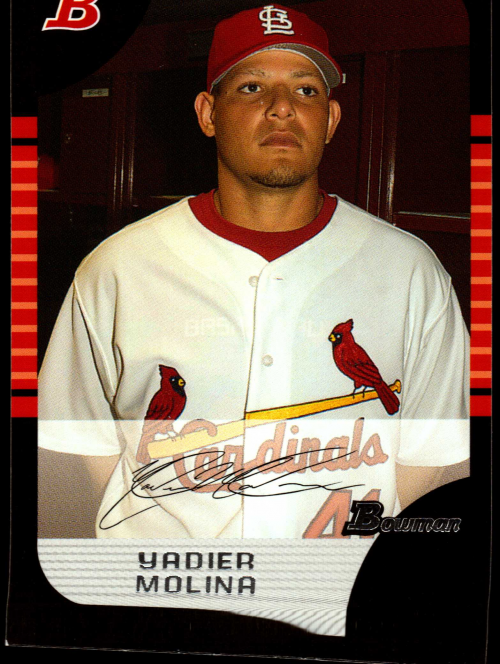 2005 Bowman Draft #17 Yadier Molina