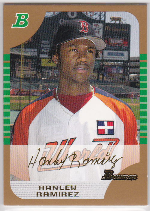 2005 Bowman Draft Gold #153 Hanley Ramirez PROS