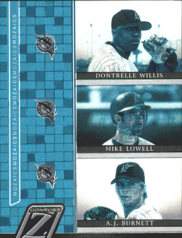 2005 Zenith Mozaics #13 Willis/Lowell/Burnett