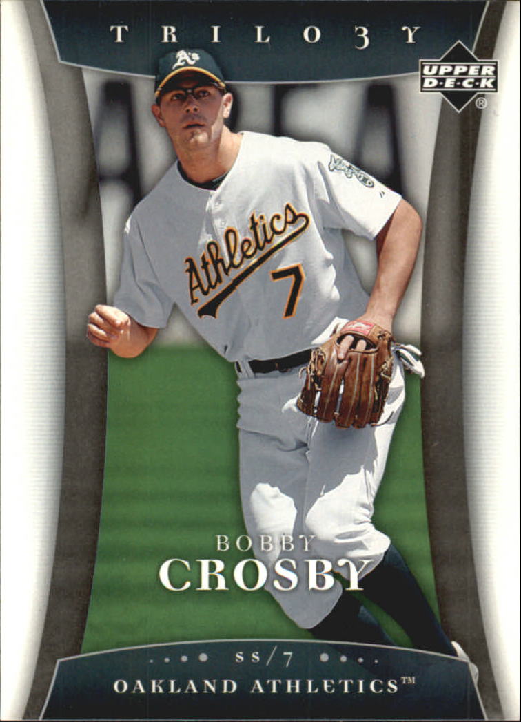 2005 Upper Deck Trilogy #11 Bobby Crosby