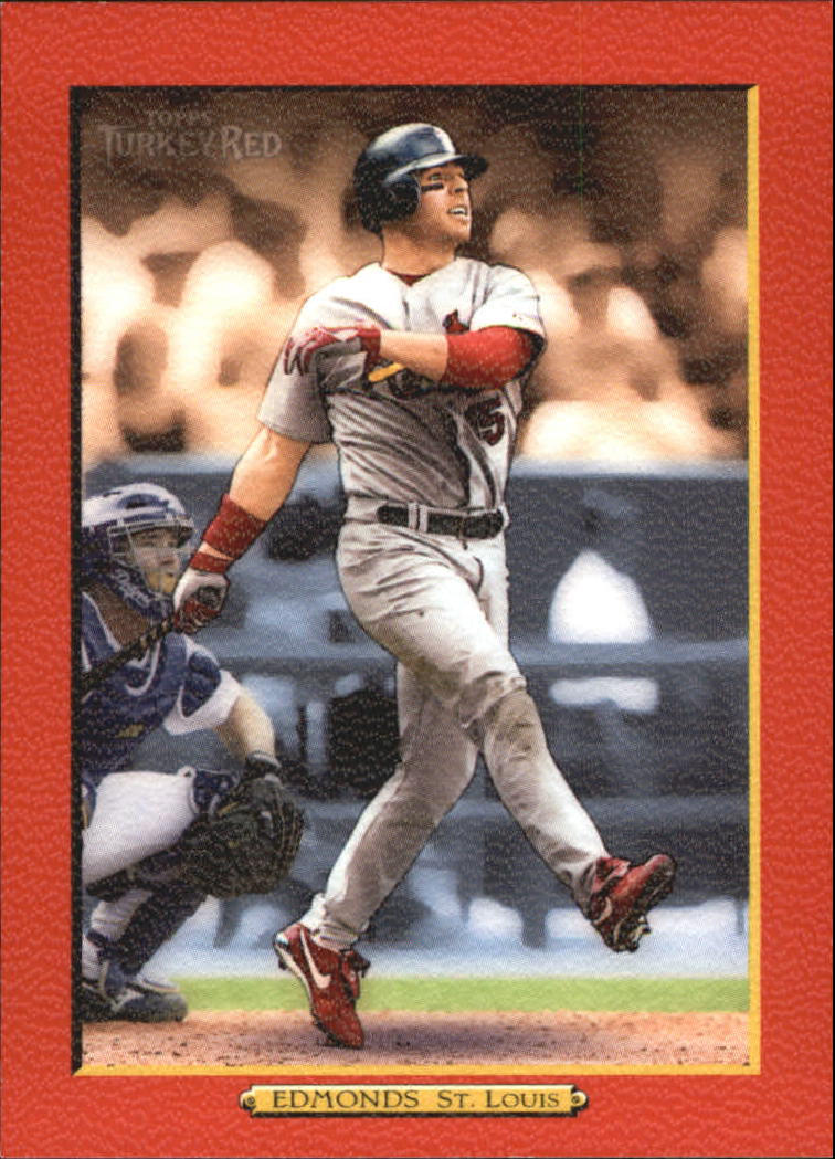 2005 Topps Turkey Red Red #3 Jim Edmonds