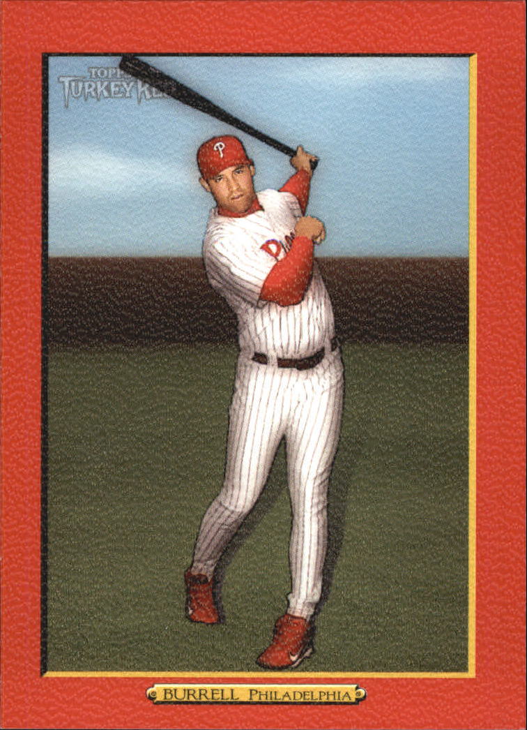 2005 Topps Turkey Red Red #126 Pat Burrell