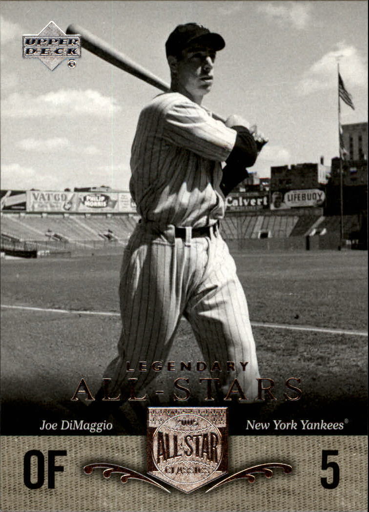2005 UD All-Star Classics #87 Joe DiMaggio LGD