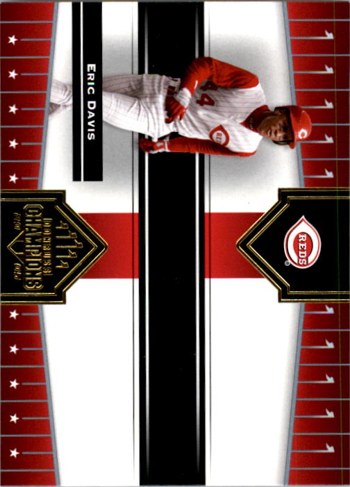2005 Donruss Champions #58 Eric Davis