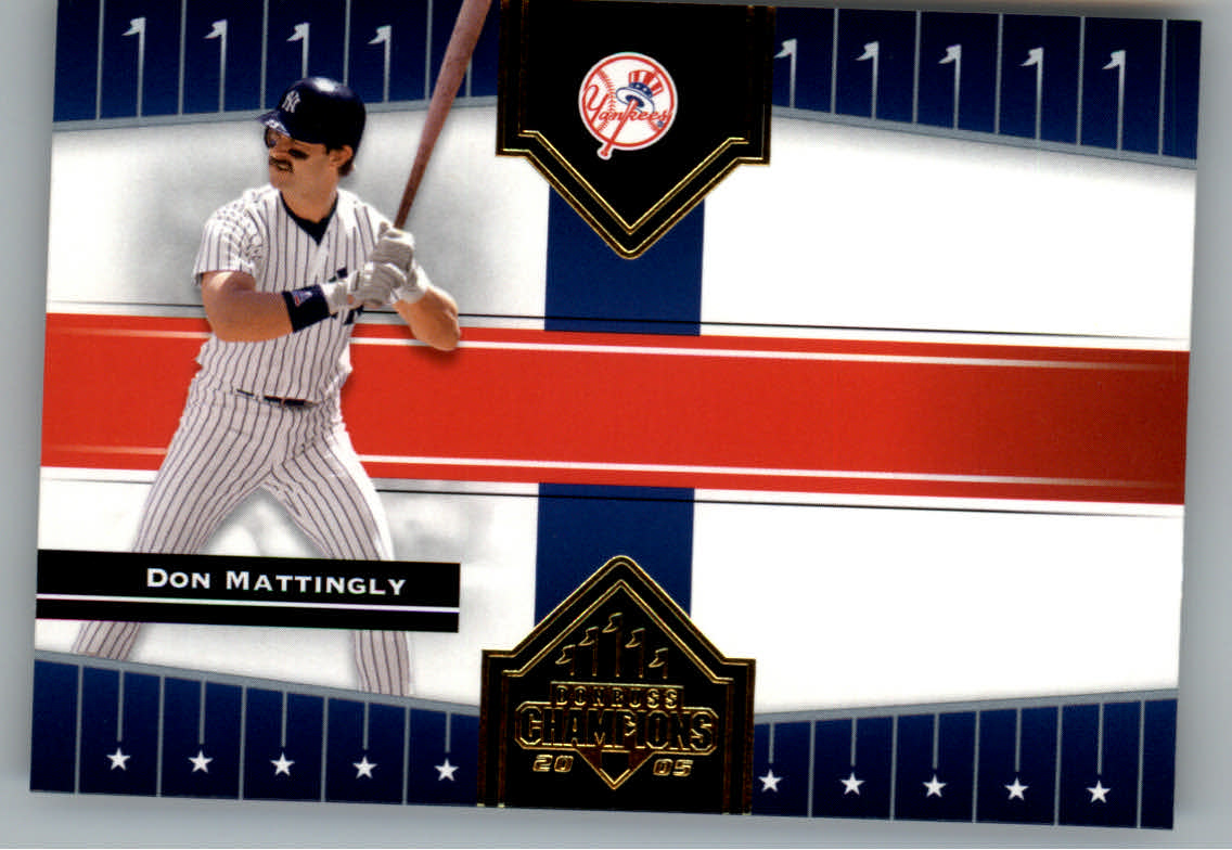 2005 Donruss Champions #96 Don Mattingly