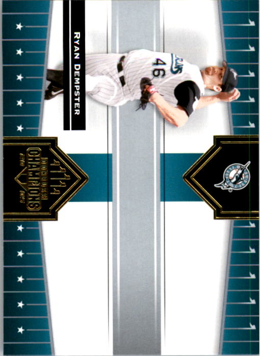 2005 Donruss Champions #109 Ryan Dempster
