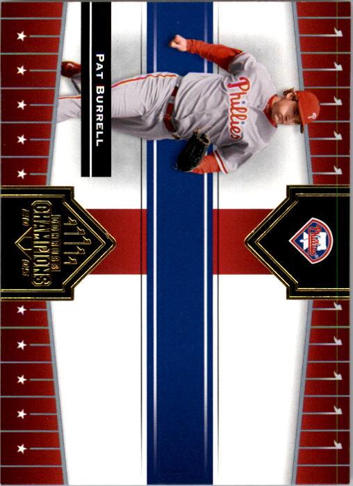 2005 Donruss Champions #121 Pat Burrell