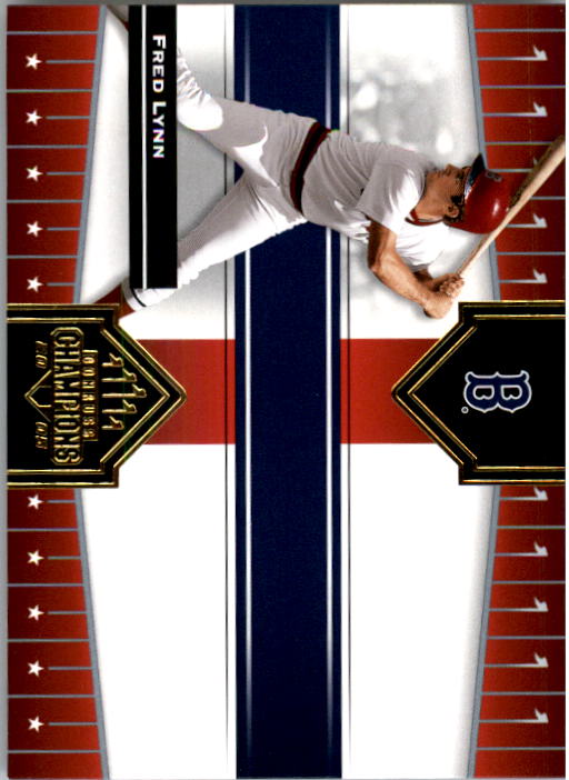 2005 Donruss Champions #315 Fred Lynn