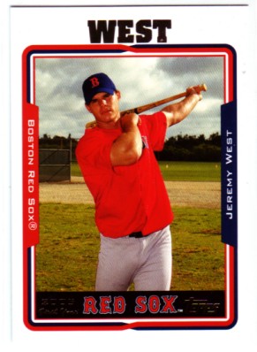 2005 Topps #305 Jeremy West FY RC