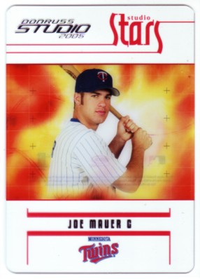2005 Studio Stars #22 Joe Mauer