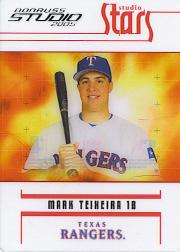 2005 Studio Stars #44 Mark Teixeira