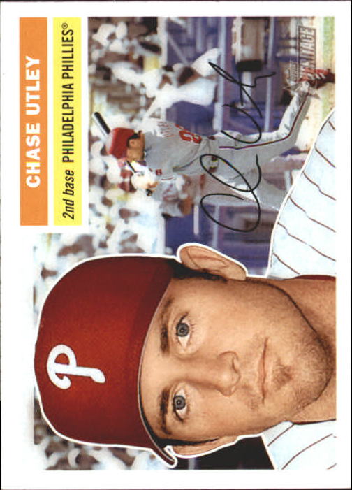 2005 Topps Heritage #156 Chase Utley