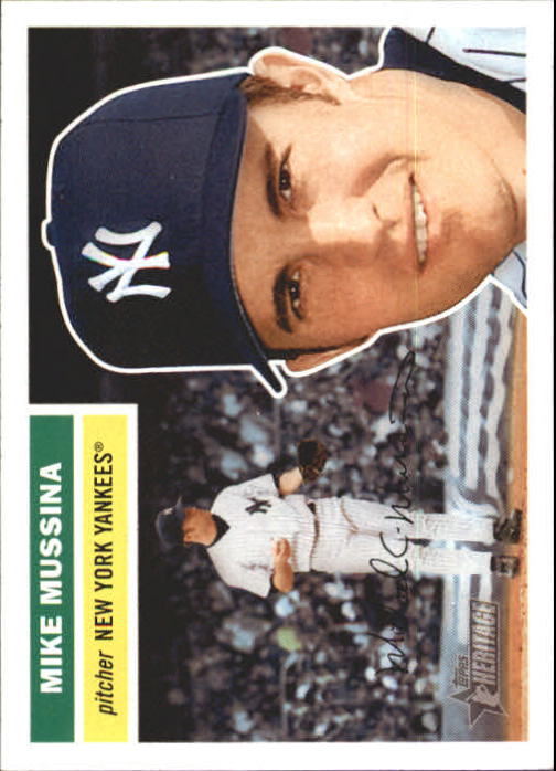 2005 Topps Heritage #181 Mike Mussina