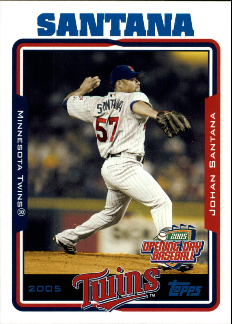 2005 Topps Opening Day #116 Johan Santana